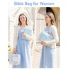 Bafeil Large Bible Cover Case for Women, Bible Case with