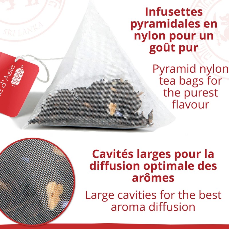 Khla - Organic Black Chai Tea - 80 Tea Bags