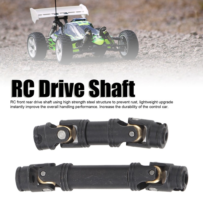 RC Drive Shaft Replacement Adjustable Universal Metal Front and Rear