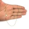 Yellow Gold Plated Sterling Silver Adjustable Box Link Chain Necklace,