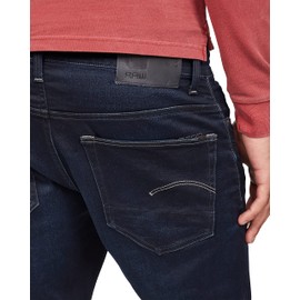 G-STAR Raw Men's 3301 Straight Tapered Fit Jeans, Dark Aged, 31W x 32L