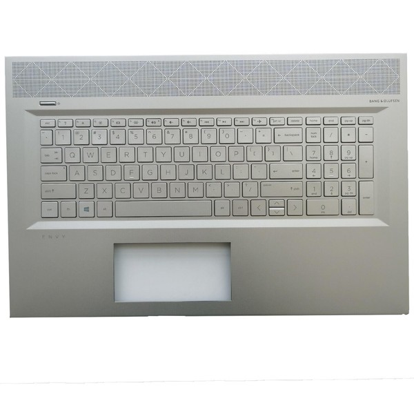 wzqrps Replacement Laptop Upper Case Palmrest Backlit Keyboard Assembly Part
