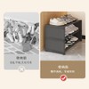 Dormitory Shoe Rack, 3-Tier Small Shoe Rack for Closet and