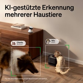 PETLIBRO Pet Camera with App, 360° Pan & Tilt, AI Automatically Detects Pet and Records Your Behaviour, 5GHz Pet Cameras Indoor with 1080P WiFi, Motion Detection & Night Vision