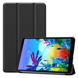 Gylint LG G Pad 5 10.1 Case, Smart Case Trifold Stand Slim Lightweight Case Cover for LG G Pad 5 10.1 Inches Tablet 2019 Release, Model:LM-T600L, T600L Black