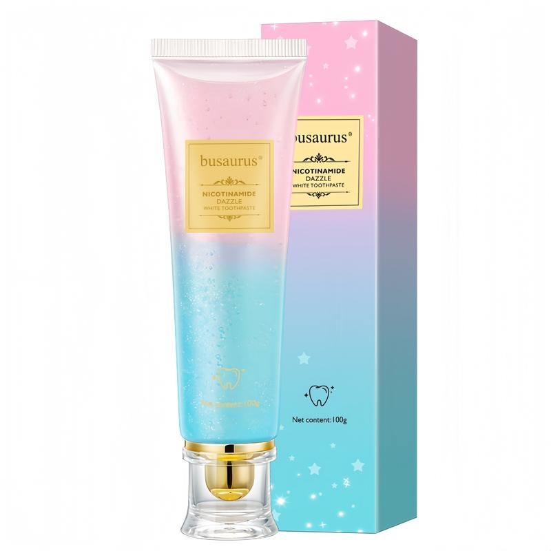 Niacinamide Toothpaste Mint flavored toothpaste freshens breath, deep cleansing improves