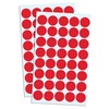 2000 Pieces, 20mm - Red Dot Stickers, Sticky Dots Round