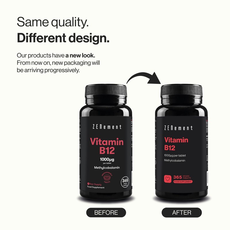 Vitamin B12 High Strength – 1000mcg VIT B12 as Active