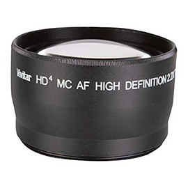 Vivitar 18-55mm f/1.2-1.2 Fixed Zoom 2.2X Telephoto Lens, Black