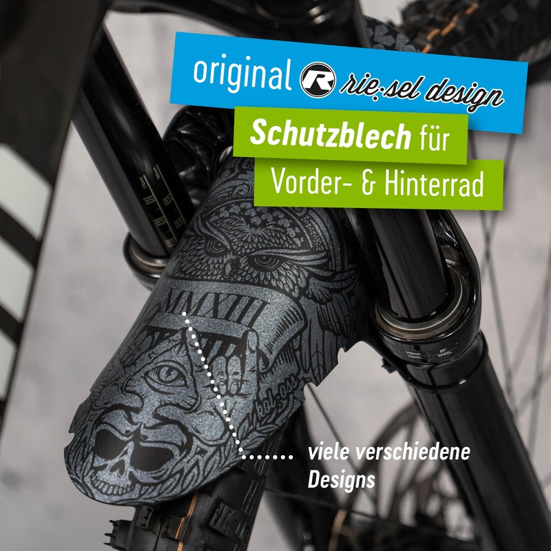 Riesel Design® 1x Mudguard - kol:oss - XL MTB Mudguard