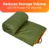 Albert Austin Down Camping Blanket 203 x 137cm 100% Duck