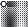 400 Pieces Black Nitrile Rubber O Ring Seals Washers 12