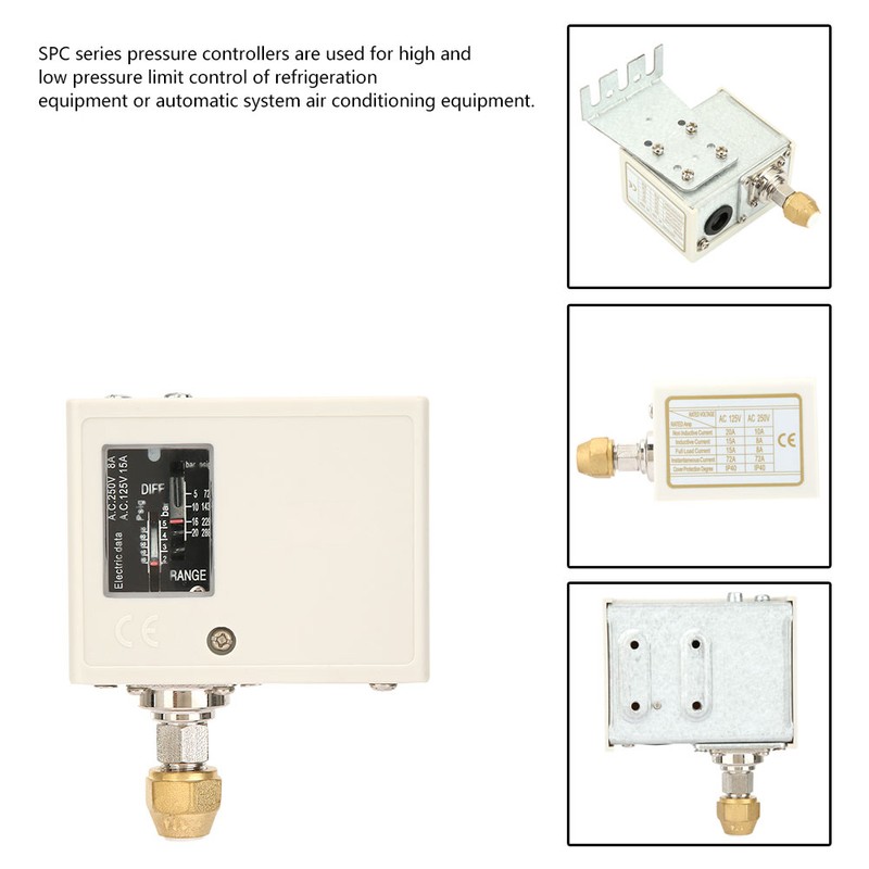 Water Pump Pressure Control Switch Electronic Pressure Controller for Air