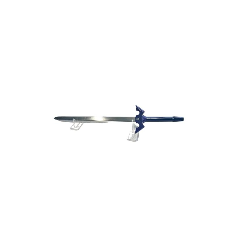 Clearco Single Clear Acrylic Sword Stand,Individual Units for displaying Angled