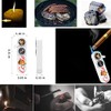 Mini Jet Torch Lighter Rocker Arm Inflatable Lighter Pocket Torch