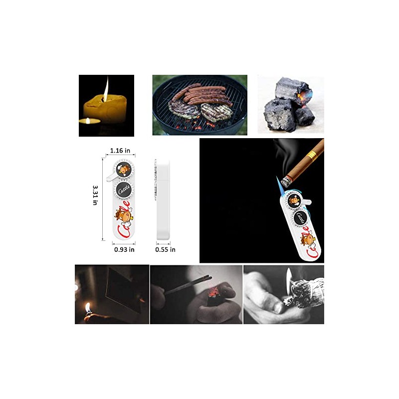 Mini Jet Torch Lighter Rocker Arm Inflatable Lighter Pocket Torch