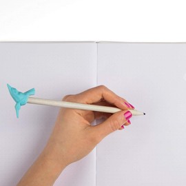 Mustard Origami Eraser Toppers