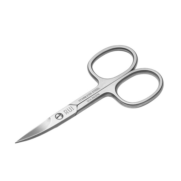 Rui Smiths Pro Precision Toenail Scissors | Stainless Steel Pedicure Trimmer Cutter with Micro-Serrated, Anti-Skid Cutting Edges and Long Handles for Hard Nails | Made in Solingen, Germany