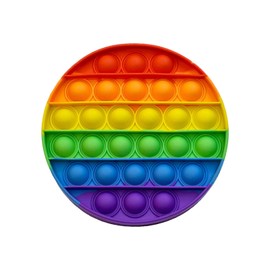 ALLVD プッシュポップバブル ストレス解消グッズ ゲームボード ゲームボード 虹色 円形