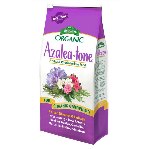 Espoma Azalea -Tone Organic Ferilizer/Food, 4 Pound Bag