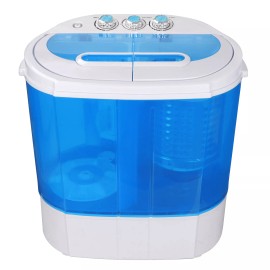 ZENY Portable Washing Machine 10lbs Washer w/ Spin Cycle Dryer Compact lightweight