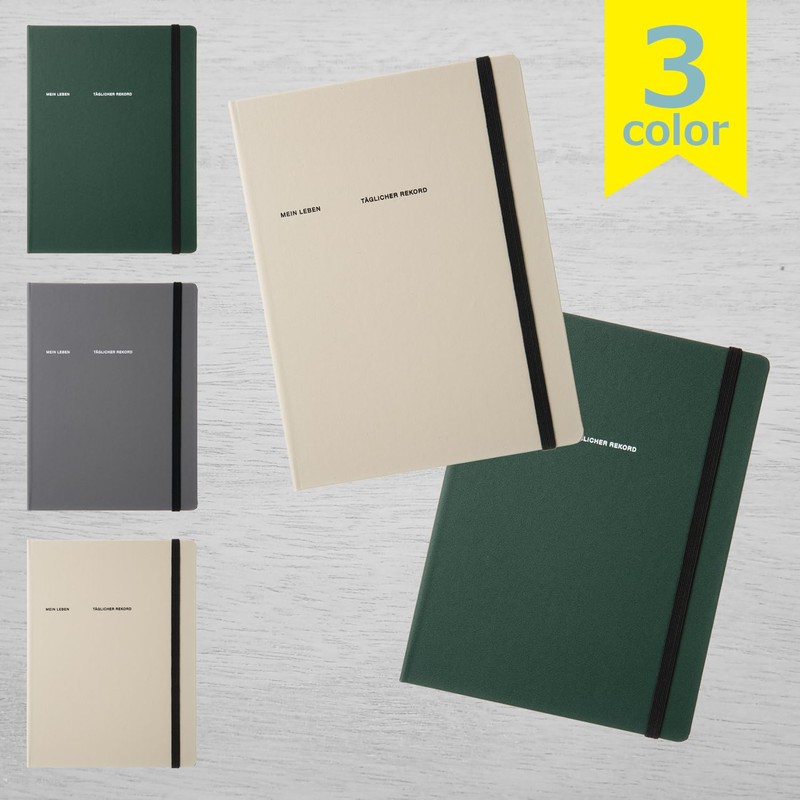 Laconic LYS09-220BE Notebook, 2026 B6 Weekly Hardcover, Beige, Begins September
