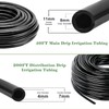 200FT+40FT Drip Irrigation System, Garden Watering System with 8/11mm Main