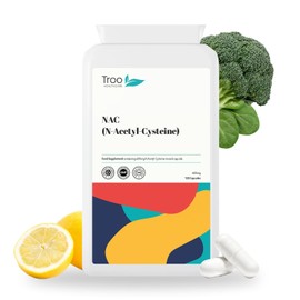 NAC Supplement 600mg By Troo Healthcare - High Strength N-Acetyl