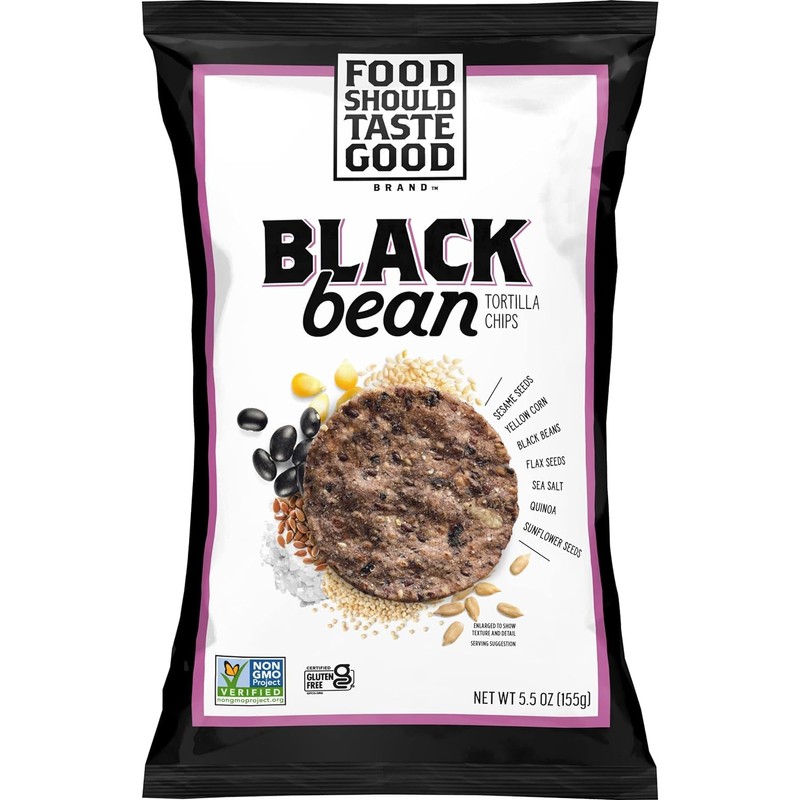 Food Should Taste Good Tortilla Chips, 5.5oz, Pack of 6