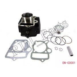 Unbranded 52.4mm Engine Cylinder Body Piston 90cc 110cc 125cc ATV Quad Go Kart Dirt Bike