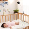 oioaahkeo Universal Baby Monitor Mount for Crib, Gooseneck Spiral Hanging