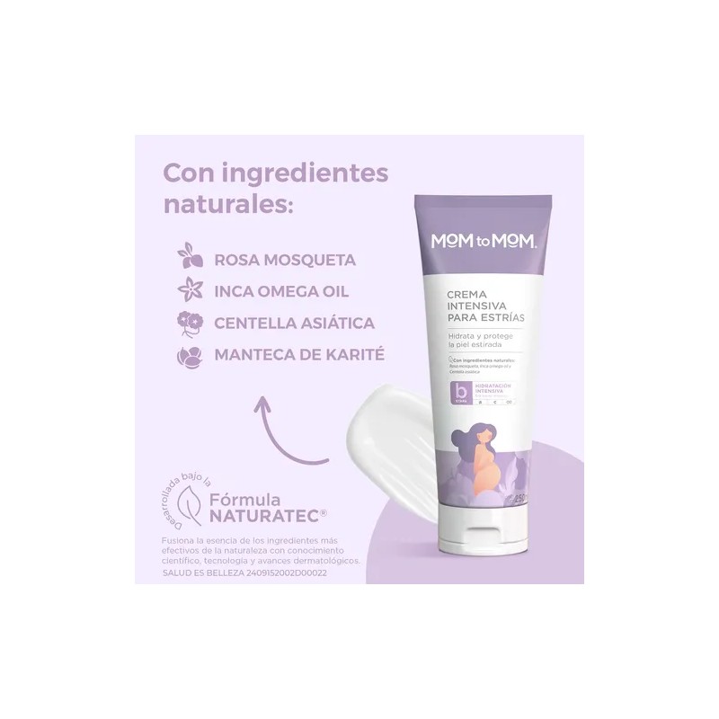 Mom To Mom Crema Intensiva Para Estrías B