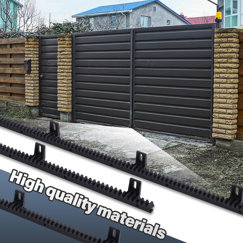 Threlaco Set of 4 Nylon Gear Racks with Metal Insert