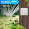 Briidea Irrigation Pump Start Sprinkler Relay with Waterproof Box, 2