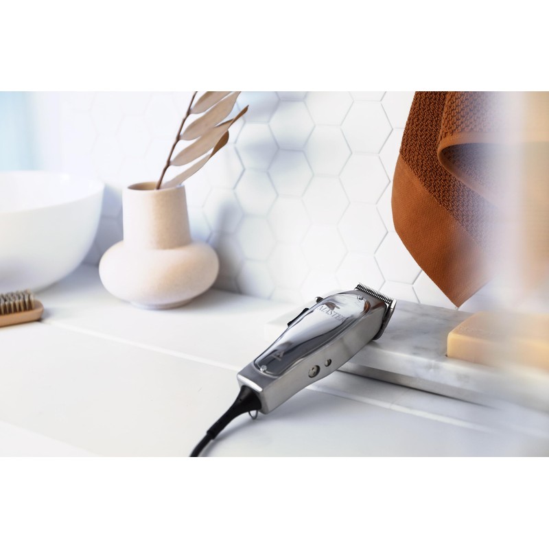 Andis 01815 Professional Master Adjustable Blade Hair Trimmer, Carbon Steel