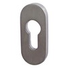 SR-5241 Stainless Steel Oval Sliding Rosette Profile Cylinder Door Fitting