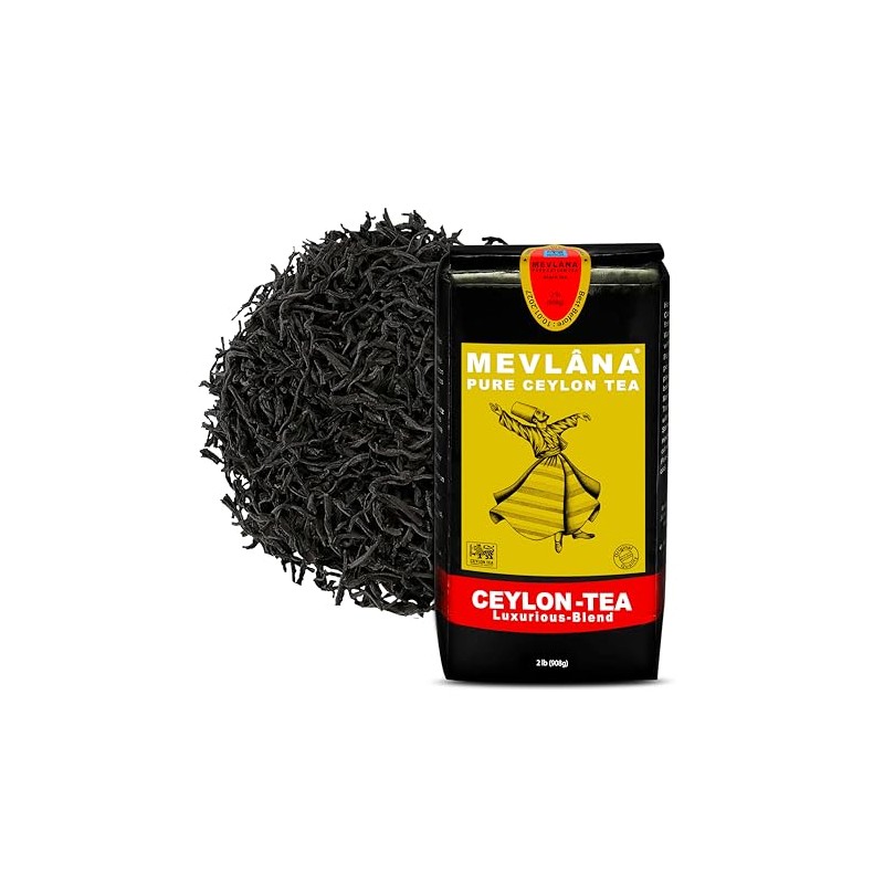 Mevlâna Pure Ceylon Black Tea – Luxurious Hand-Picked Blend, Premium