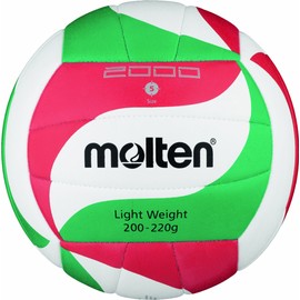 Molten Volleyball - 5, White/Green/Red