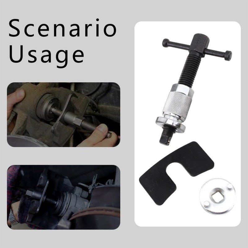 HAOBO Brake Caliper Piston Rewind Tool, Brake Piston Wind Back