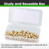 25 pcs M6 Brass Heat-Set Threaded Inserts for 3D Printing