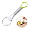 TopHomer Avocado Slicer Stainless Steel Avocado Slicer and PieTool Ergonomic