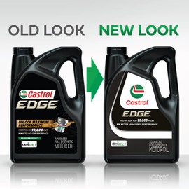 Castrol EDGE 5W-20 Advanced Full Synthetic Motor Oil, 5 Quarts, Pack of 3