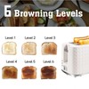 Seydere Toaster 2 Slices, Toasters Wide Slot, Bread Toaster with