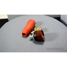 RIVERWELD TIG Welding Cable Panel Connector-plug and Socket Dinse Dinze Quick Fitting 315A
