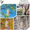 3Pcs Hummingbird House, Wooden Hummingbird Houses for Outside Hanging, Cute