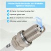 JDMON 1PC Ignition Coil & 4PC Spark Slugs UF-419 Compatible