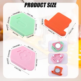 3pcs Magnetic Seam Guide, 3 Types Multifunctional Plastic Magnetic Sewing Guide with Scale Upgraded Polygonal Hemmer Guide Curved Sewing Machine Guide Universal Sewing Accessory for Sewing Machine