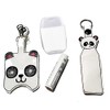 Panda Bear Hand Sanitizer Holder Key chain and/or Lip balm