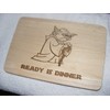 Yoda Ready Is Dinner bereit ist Abendessen Geschenkidee Got Holz