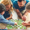 Classic Snakes & Ladders - Game for Children and Adults,